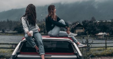 Photo by Elijah O'Donnell: https://www.pexels.com/photo/two-women-sitting-on-vehicle-roofs-2409681/